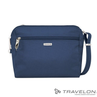 【Travelon】CLASSIC腰/斜背兩用包(20.3X17.8X5.1cm)/單肩包.隨身包_TL-43227 深藍