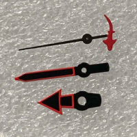 Red Edge Watch Hands Men's Watch Pointer Replacement Accessories Fish/Turtle/Trident/Mermaid Seconds for NH35/NH36/4R36 Movement