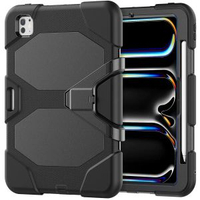 適用三星平板保護套三星Tab A9保護套新款雙重保護帶伸縮支架殼