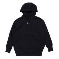 Nike As W Nsw Phnx Flc Os Po Hoodie 女款 黑色 口袋 帽T 長袖 DQ5861-010