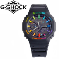 G-SHOCK Farmhouse Oak GA-2100 Series Man Watch Waterproof Quartz Watch Multifunction Casual Sport High-end Luxury Couple Watches