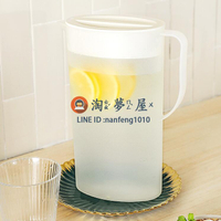 日式冷水壺家用大容量耐高溫防爆塑料冰箱涼水壺果汁檸檬水泡茶壺【淘夢屋】