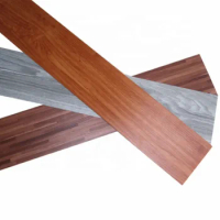 Hot sale Wood looking laminated flooring, 4mm 5mm spc vinyl waterproof flooring,plastic composite flooring board