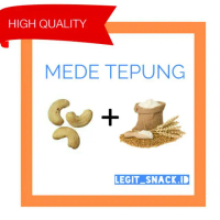Kacang Mede Tepung 1 Kg / Kacang Mete Crispy