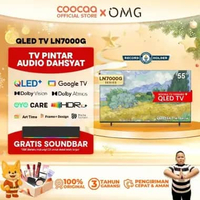 [TERBARU] COOCAA The Frame TV 55 inch LN7000G - 4K QLED-TV+Matte screen - Google TV - Eye Care 5.0 -