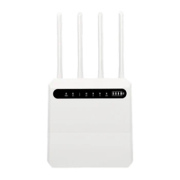 4G WiFi Router Plug and Play SIM Card Router 180 Degree Rotation Frequency Locking Function Multi Antenna for Enterprises
