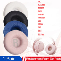 1 Pair Replacement foam Ear Pads Cushion Cover for JBL Tune600 T450 T450BT T500BT JR300BT E35 E45bt E45 E55 Headphone Headset