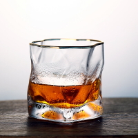 威士忌酒杯白酒紅酒杯家用創意個性歐式洋酒杯ins水晶玻璃啤酒杯