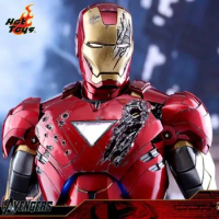 Original Genuine Hot toys HT MMS378D17 Alloy Avengers 2 Iron Man MK6 3.0 Action Figures Model Hobbies Collectible Model Toy gift