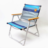 熱銷新品 釣魚椅 戶外超輕鋁合金折疊休閑椅導演椅沙灘釣魚椅露營燒烤帆布便攜躺椅 WWmks