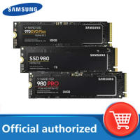 SAMSUNG SSD M.2 500GB 970 EVO Plus NVMe Internal Solid State Drive 980 PRO 1TB Hard Disk 980 nvme 250GB HDD for Laptop Computer