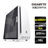 【NVIDIA】i9十核{六道鬥龍}RTX3060TI獨顯水冷電玩機(i9-10900KF/技嘉Z590/16G/512G_SSD/RTX3060TI 8GB)