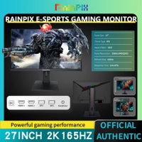 27 inch 2K 165hz monitor gaming LCD 1ms HDR400 IPS 2560*1440 PC screen computer monitor type-c hdmi for Desktop PC monitor game
