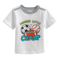 18 Months-6T 100% Cotton Baby Tops Boys Girls T-Shirt Summer Children's Clothing Cotton Cartoon Baby Boy Girl Creative Tees