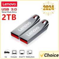 Lenovo 2TB USB Stick 1TB Metal Pendrive 128GB 256GB 512GB Waterproof USB Memoria Portable USB Flash Drive free shipping