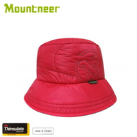 【Mountneer 山林 中性3M鋪棉保暖筒帽《深玫紅》】12H06/漁夫帽/保暖帽/防寒帽