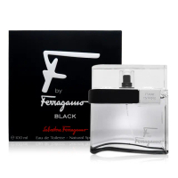 【Salvatore Ferragamo】F BLACK 夜色男性淡香水 EDT 100ml(平行輸入)