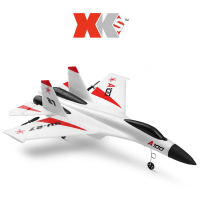 ไวลี่ XK A100 ซู 27 J 11 เครื่องร่อนควบคุมระยะไกลแบบปีกคงที่สามช่อง ของเล่นเครื่องบินจำลองเหมือนเครื่องบินจริง