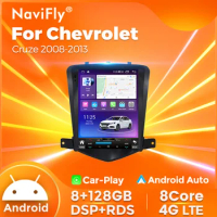8 Core 128GB Android 131 Car Radio For Chevrolet Cruze 2009-2014 Wireless Carplay Android Auto Multimedia GPS Navigation Player