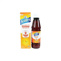 Scott's Suplemen Emulsion Vita Minyak Ikan Kod Botol 200 ml