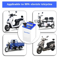 Electric vehicle lithium battery60v72Vsuper capacity 200km lithium battery electric motorcycle tricycle lithium battery