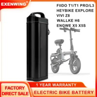 Ebike Replacement Battery for Fiido T1 Engwe X5 X5S Electric Bike Lithium Batteries 48V 52V 20Ah 25Ah 30Ah 750W 1000W w/Charger