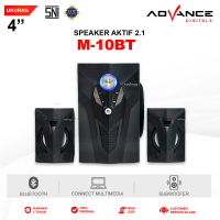 【COD】Advance M10BT Speaker Multimedia Sub Woofer Extra Power Bass Speaker Bluetooth 2.1 Speaker Gara