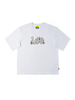 เสื้อยืดแขนสั้นผู้ชาย คอลเลคชั่น Lee x Mighty Jaxx สีขาว