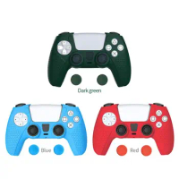 Soft Gamepad Cover Replacement Protective Shell Gaming Game Handle Cover Silicone Controller Case for PS5/Playstation 5
