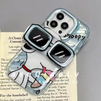 Kawaii Snoopy Apple Iphone Case Anime Cartoon Iphone 14Promax 1312 Phone Case Drop-Resistant Phone Case Protective Case