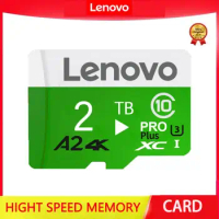 Lenovo Micro Memory SD Card 128GB 32GB 64GB 256GB SD Card SD/TF Flash Card 32 64 128 256 GB 1TB 2TB Memory Card For Phone Camera