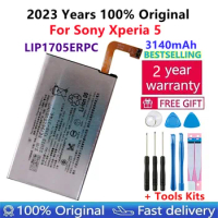 100% Original New High Quality 3140mAh Replacement battery For SONY Xperia 5 LIP1705ERPC Genuine Phone batteries Bateria
