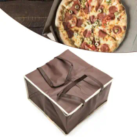 44*44*25cm Food Pizza Delivery Insulated Bag Waterproof Camping Warmer Cold Thermal Bag Kit Non-woven Fabric Kitchen Accessories