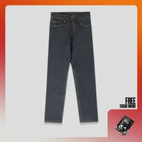 Prodigo * Nubi Celana Denim Pria Black indigo I Celana Denim Selvedge Accent I Celana Jeans Pria 34