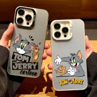 Tom and Jerry Case For OPPO A55 A5S A3S A9 A5 A31 A53 A33 A93 2020 A12 A12E A7 A12 A12E A94 A3 A77 A