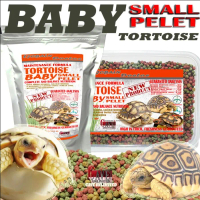 MAKANAN SULCATA PARDALIS BABY BITES PELET SMALL PAKAN TORTOISE ALDABRA CHERRY HEAD RADIATA YNIPHORA 