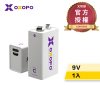 OXOPO乂靛馳 XC系列 9V Type-C / Micro USB 充電鋰電池(1入)