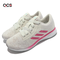 adidas 慢跑鞋 Edge Lux 4 運動 女鞋 愛迪達 輕量 透氣 路跑 健身 球鞋 白 粉 G58252