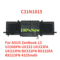 C31N1815 Laptop Battery For ASUS ZenBook 13 U3300FN UX333 UX333FA UX333FN BX333FN RX333FA RX333FN 4335mAh