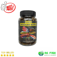Pakan ikan Koi, Arwana, Louhan maggot kering subeta maggot super 50gr