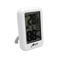 【明家Mayka】TM-T95 LCD溫濕度計(環境健康管理 單位切換 溫度計 溼度計 可磁吸/立/掛 表情顯示)