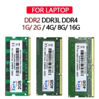 DDR3 DDR3L Memory RAM SODIMM 8GB 4GB 1333 1066 1600Mhz DDR2 DDR4 PC3 12800S 8500S 10600S 1.35V Laptop Notebook Memoria