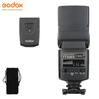 GODOX TT520II GN33 Speedlite Flash + Transmitter For Canon 1300D 800D 750D 760D 700D 650D 100D 80D 77D 60Da 5Ds Flash