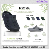 1073M Sandal Slop Porto Sepatu Karet / Sepatu Sandal Pria Porto Shoes