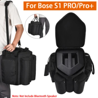 Carrying Storage Bag For Bose S1 Pro+/PRO Speaker Anti-Fall Protective Bag with Adjustable Shoulder Strap Speaker Accessories
