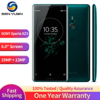 Sony Xperia XZ3 4G LTE Original Mobile Phone 6.0" 4GB RAM 64GB ROM Cellphone Qualcomm 845 Octa Core SmartPhone