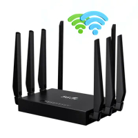 5G CPE WIFI6 Router 4*LAN 1*WAN Ports WIFI Router with SIM Card Solt Dual Band 2.4G+5.8G Wireless Router 5dBi High Gain Antenna