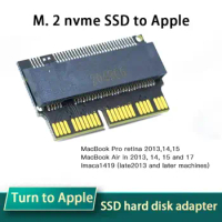 M.2 NVME To Macbook Pro AIR Apple SSD Solid State Drive Adapter In 2013-2017 Support SATA M.2 Protocol