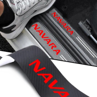 for Nissan navara np300 at32 rhd pro-4x n-trek 4pcs Car threshold Car sticker car accessories