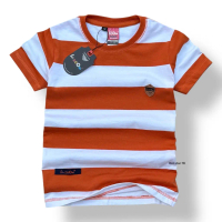 PREMIUM CHILDREN'S DISTRO T-SHIRTS MADE FROM STRIPED MATERIAL CHILDREN'S STRIPE T-SHIRTS AGED 1-12 Y
